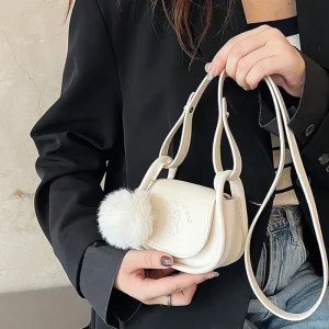 New Mini Bag for Women's Single Shoulder Messenger Bag Fashion Trend Mini Lipstick Headphone Bag